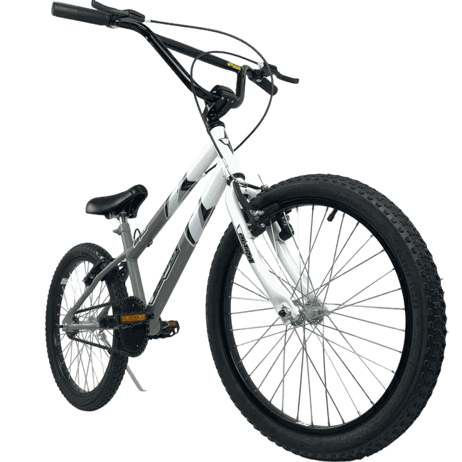 Bicicleta Ultra UM20 Aro 20 Branco e Cinza e Pretoㅤㅤㅤㅤㅤ