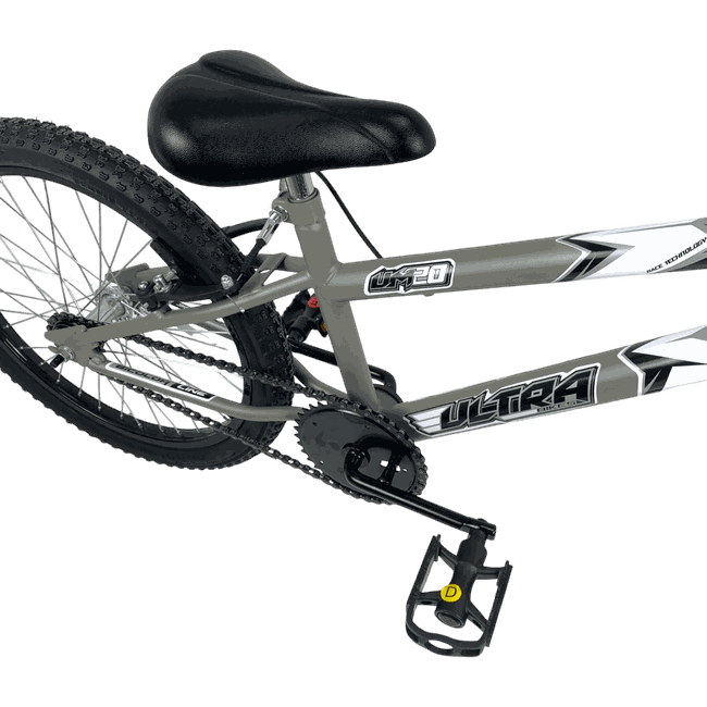 Bicicleta Ultra UM20 Aro 20 Branco e Cinza e Pretoㅤㅤㅤㅤㅤ