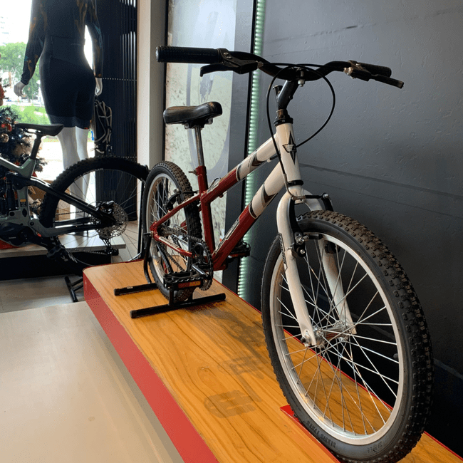 Bicicleta Ultra UM20 Aro 20 Branco e Vermelho