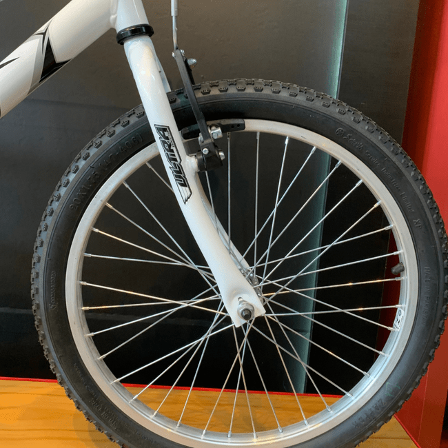 Bicicleta Ultra UM20 Aro 20 Branco e Vermelho