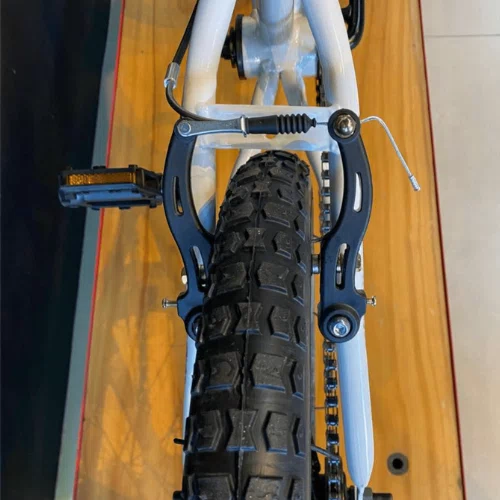 Bicicleta Vibe Aro 20 Cross Branca, Preta e Vermelho