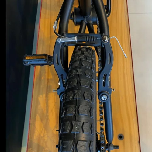 Bicicleta Vibe Aro 20 Cross Preta, Branca e Azul