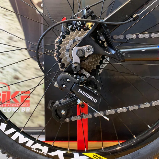 Bicicleta Vikingx Aro 26 Tuff-30 Sshimano Preta Azul e Branca