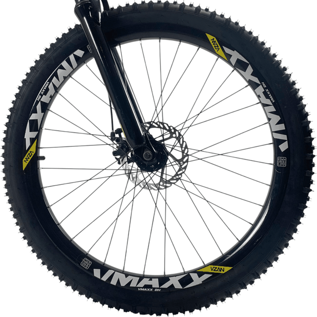 Bicicleta VikingX Tuff 25 Aro 26 Tourney 21v Preto e Rosa e Azul