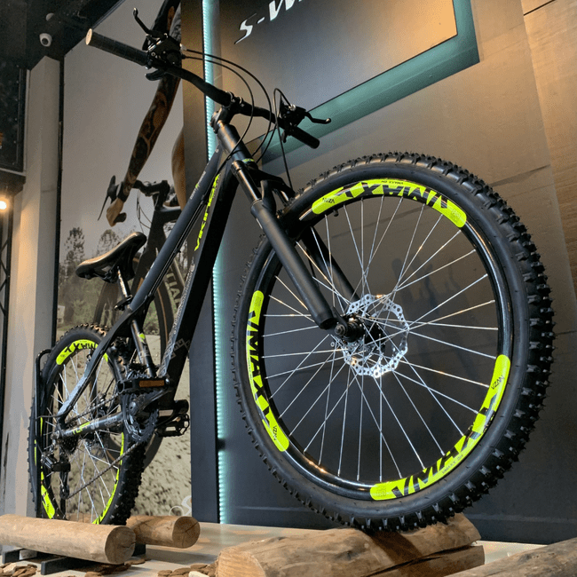 Bicicleta VikingX Tuff 30 Toourney 21v Preto e Verde