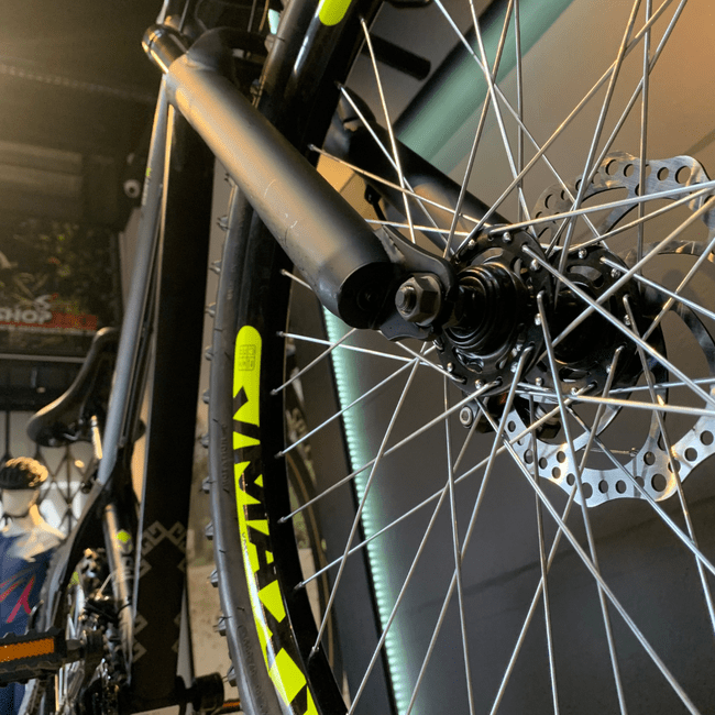 Bicicleta VikingX Tuff 30 Toourney 21v Preto e Verde