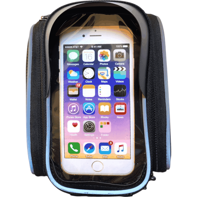 Bolsa de Quadro com Porta Celular Touch com Ziper Impermeável