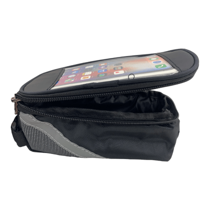 Bolsa de Quadro para Celular Preto e Cinza