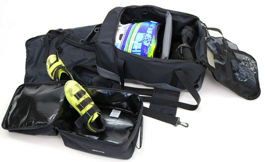 Bolsa de Equipamentos Hupi Naked Preto e Cinza
