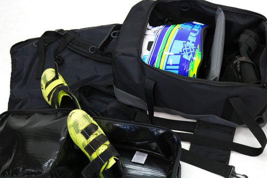 Bolsa de Equipamentos Hupi Naked Preto e Cinza