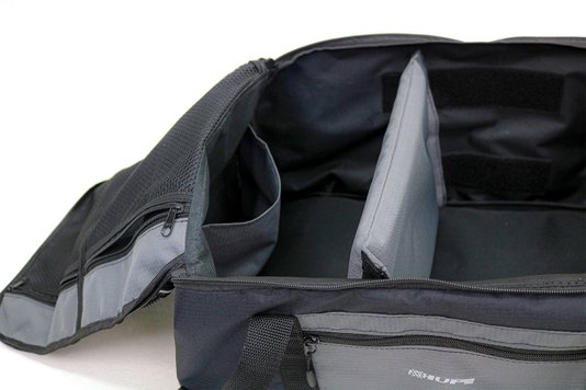Bolsa de Equipamentos Hupi Naked Preto e Cinza