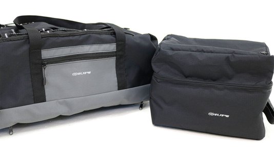 Bolsa de Equipamentos Hupi Naked Preto e Cinza