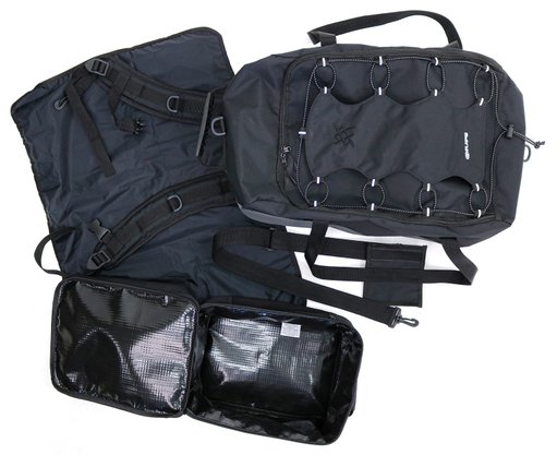 Bolsa de Equipamentos Hupi Naked Preto e Cinza