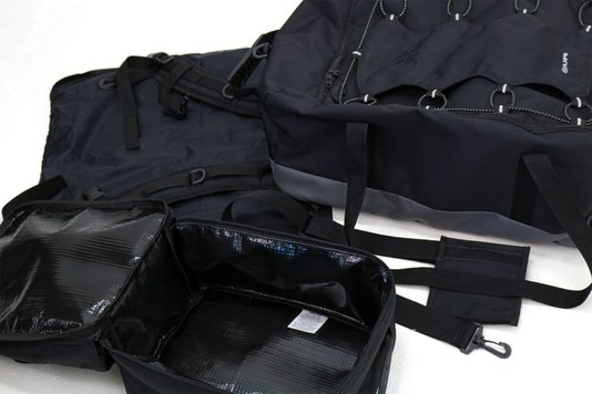 Bolsa de Equipamentos Hupi Naked Preto e Cinza