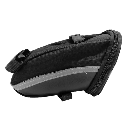 Bolsa de Selim Elleven Preto e Cinza