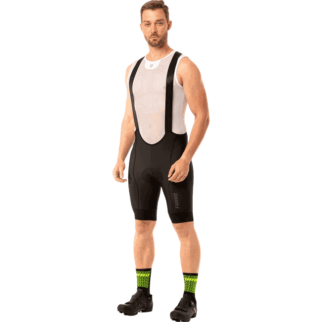Bretelle Masculino Furbo Easy Pro Carbon Evo Pretoㅤㅤㅤㅤㅤ