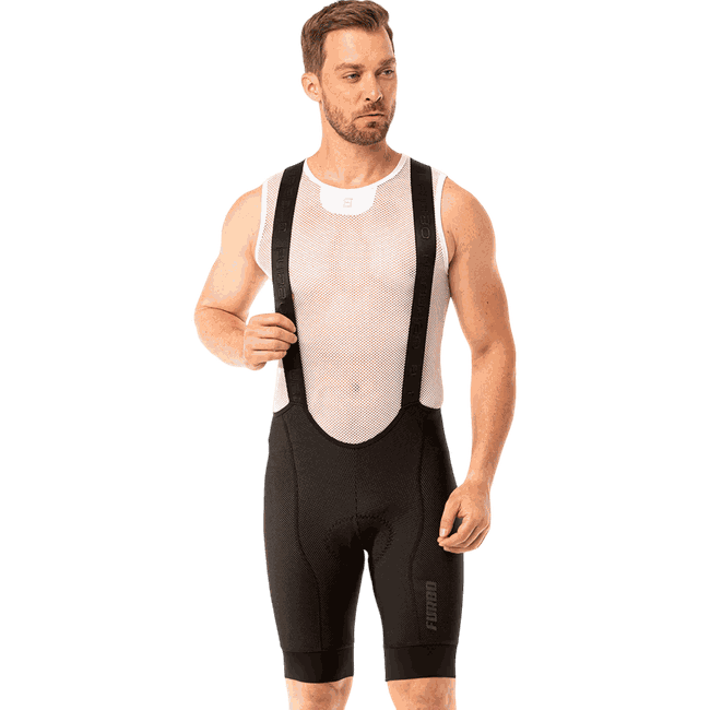 Bretelle Masculino Furbo Easy Pro Carbon Evo Pretoㅤㅤㅤㅤㅤ