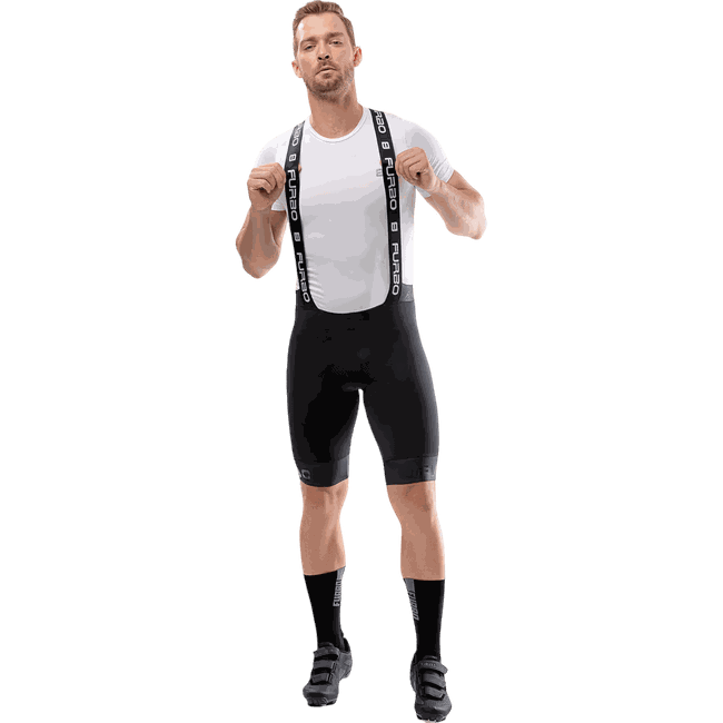 Bretelle Masculino Ray Clip Evo Furbo Pretoㅤㅤㅤㅤㅤㅤㅤ