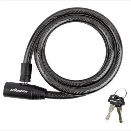 Cadeado Elleven Espiral 12mm x 1.5mㅤㅤㅤㅤㅤㅤㅤㅤㅤㅤㅤㅤㅤㅤㅤㅤㅤㅤㅤㅤ