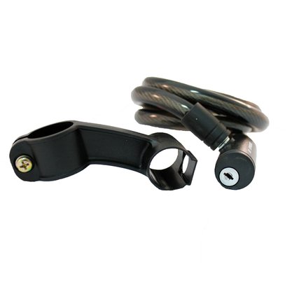 Cadeado Elleven Espiral com Suporte 6mm x 1mㅤㅤㅤㅤㅤㅤㅤㅤㅤㅤㅤㅤ