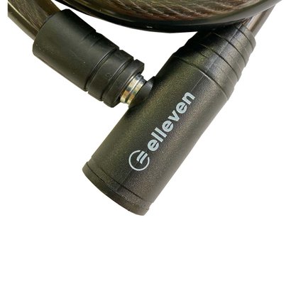 Cadeado Elleven Espiral com Suporte 12mm x 1mㅤㅤㅤㅤㅤㅤㅤㅤㅤㅤㅤ