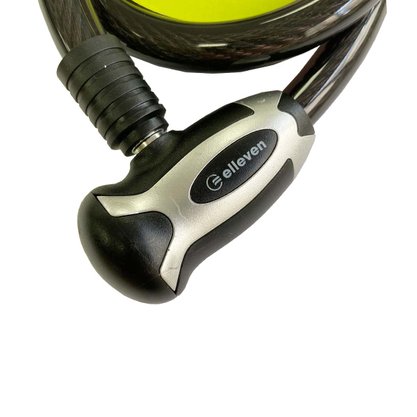 Cadeado Elleven Espiral com Chave 15mm x 80cmㅤㅤㅤㅤㅤㅤㅤㅤㅤㅤㅤ