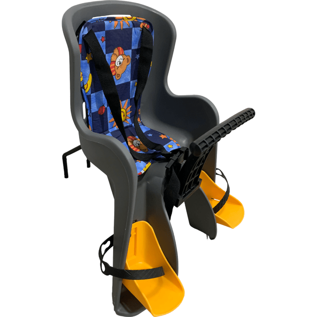 Cadeirinha Dianteira Sheng Fa c/Engate Rapido Cinza