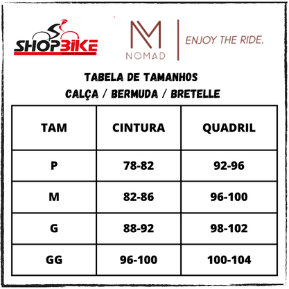 Calça Nomad Trail Masculina Preto
