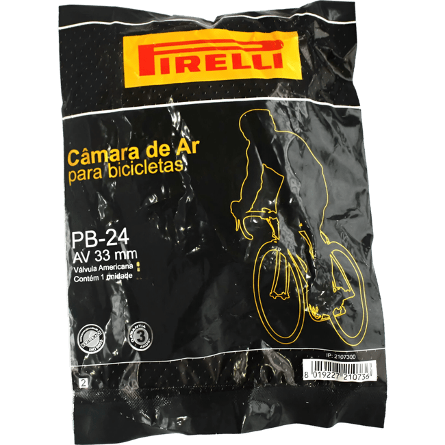 Câmara Pirelli 24 Válvula Americana 33mm