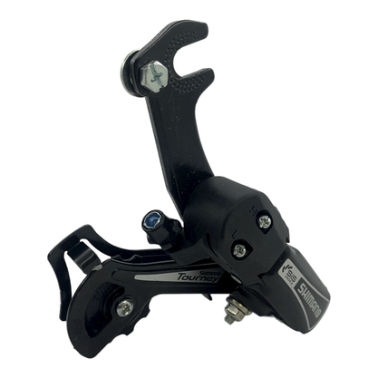 Câmbio Traseiro Shimano Tourney RD-TY21 6 Velocidades com Gancheira