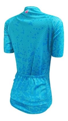 Camisa Barbedo Feminino Raglan Danubio Azul
