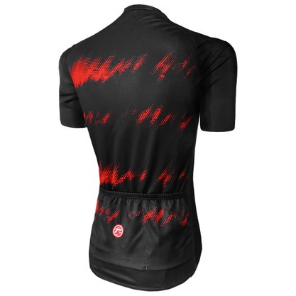 Camisa Barbedo Masculino Raglan Flamengo Mundial Preto e Vermelho