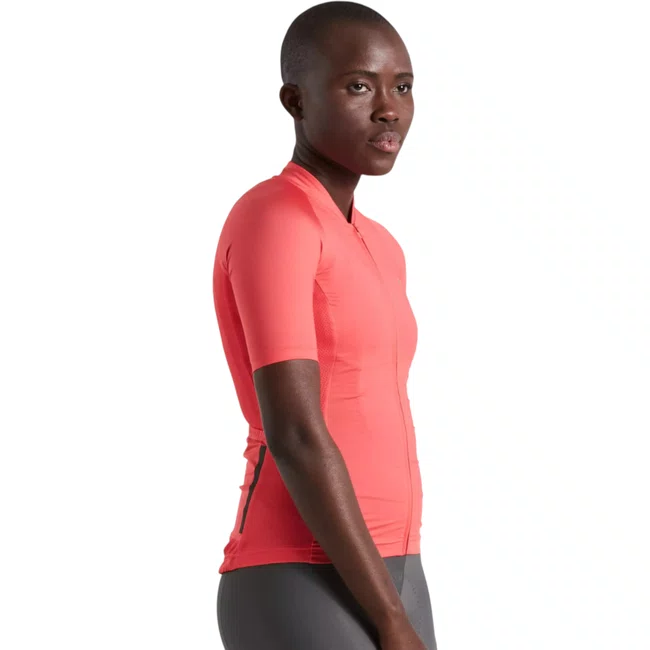 Camisa Ciclismio Specialized SL Air Feminina Manga Curta Coral