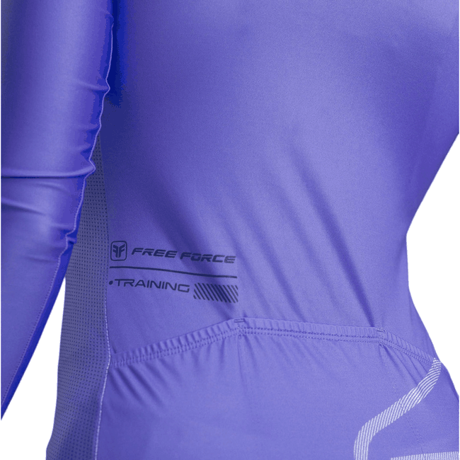 Camisa Ciclismo Manga Longa Free Force Training Feminina Lilas