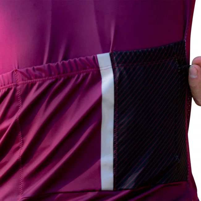 Camisa Ciclismo Masculina Furbo F13 Flat Sport Vinhoㅤㅤㅤㅤㅤㅤㅤㅤ