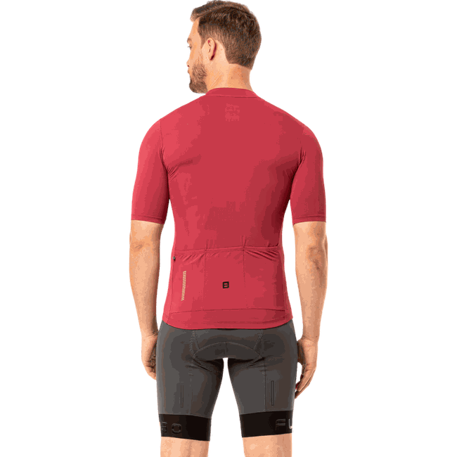 Camisa Ciclismo Unissex Manga Curta Euro Furbo Cherry Bordo
