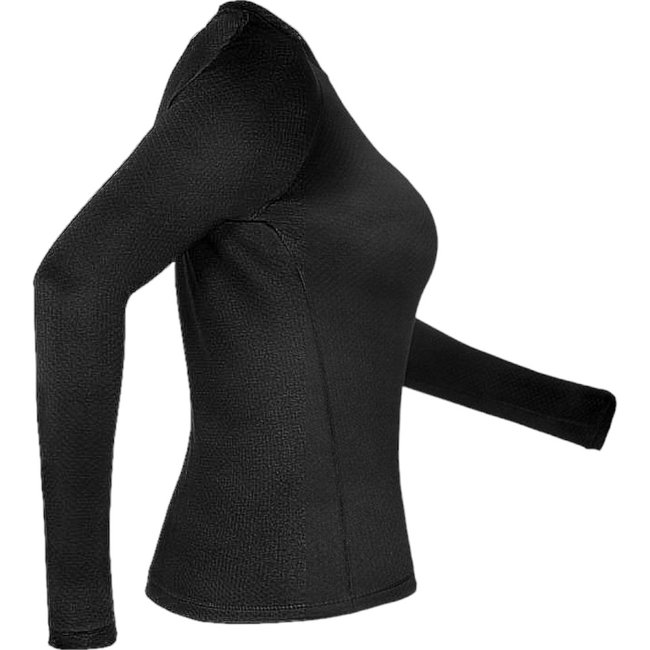 Camisa Manga Longa Curtlo Thermo Skin Feminina Preto