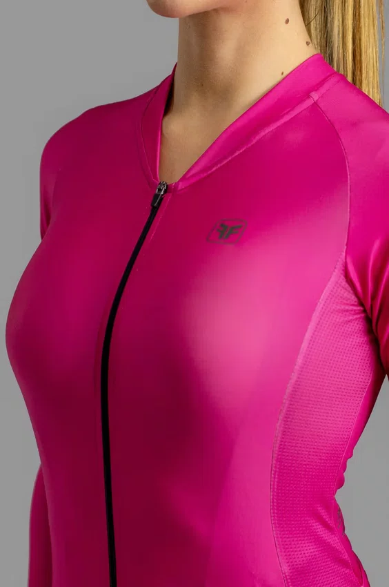 Camisa freeforce radar basic manga longa rosa