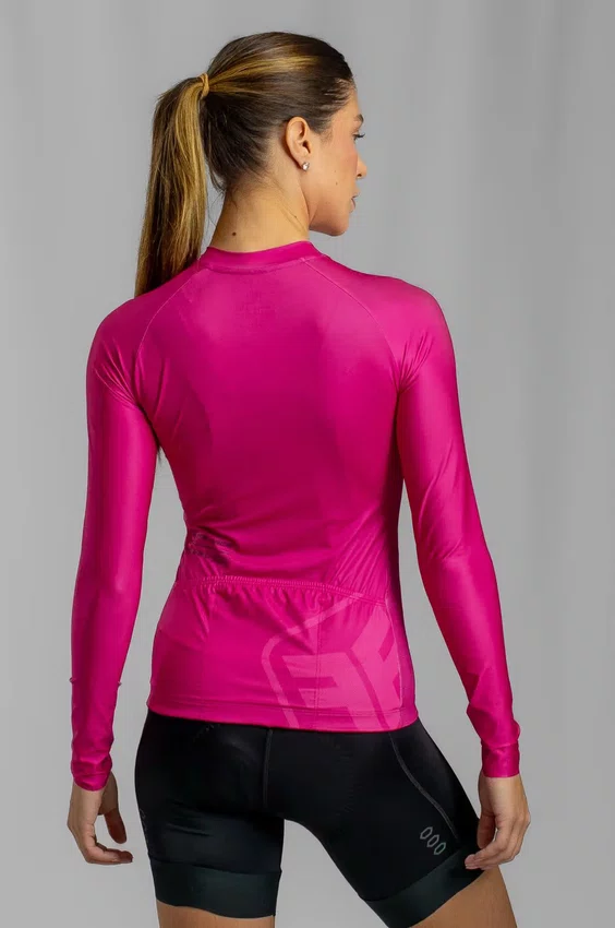 Camisa freeforce radar basic manga longa rosa