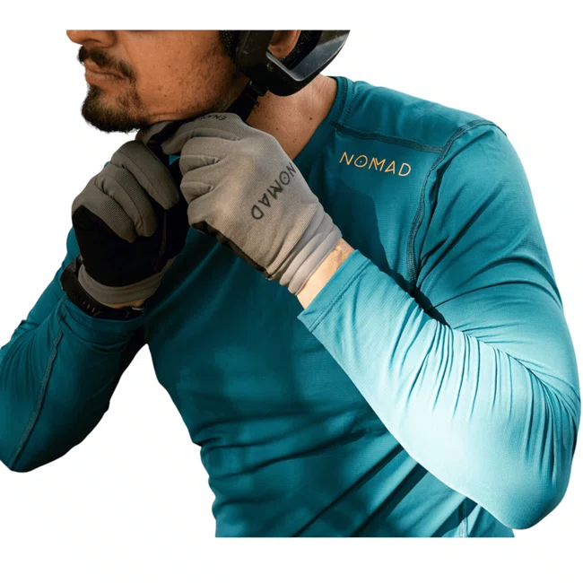 Camisa Nomad BTO Manga Longa Masculina Azul Petroleoㅤㅤㅤ