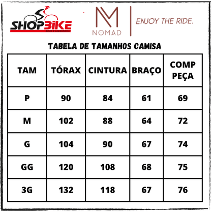 Camisa Nomad Jersey Core Masculina Vermelho