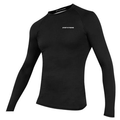 Camisa Manga Longa Segunda Pele SportXtreme Masculino Preto