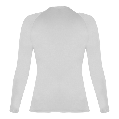 Camisa Manga Longa Segunda Pele Sport Xtreme Poliamida Feminino Branco