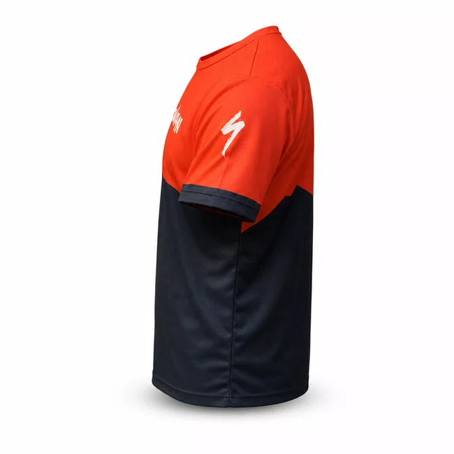 Camisa Shopbike Casual Enduro Preto e Vermelho