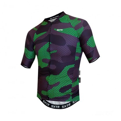Camisa Sport Xtreme Slim Cargo Masculino Preto e Verde