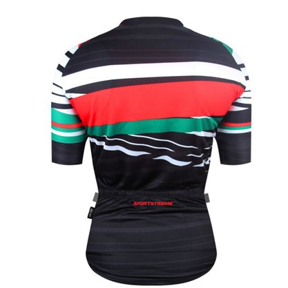Camisa Sport Xtreme Slim Italia Unissex Preto e Verde