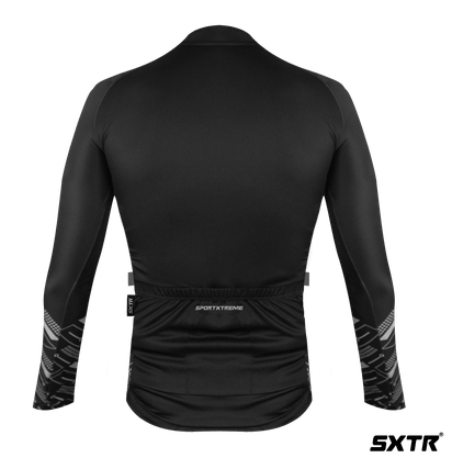 Camisa Sport Xtreme Slim Manga Longa Move Masculino Preto