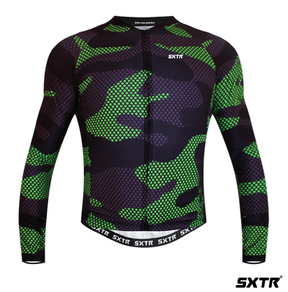 Camisa Sport Xtreme Slim Manga Longa Masc Cargo Verde