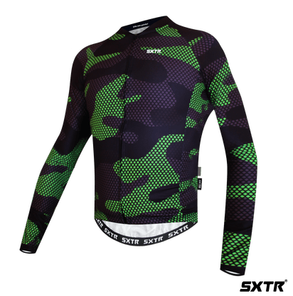 Camisa SportXtreme Slim Manga Longa Cargo Masculino Verde