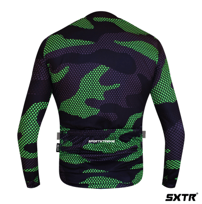 Camisa SportXtreme Slim Manga Longa Cargo Masculino Verde